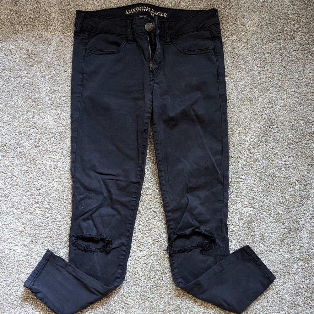American Eagle Sateen Jeggings